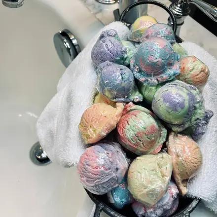 Goat-Milk-Bubble-Bath-Scoops Whitetail Lane Farm Goat Milk Soap