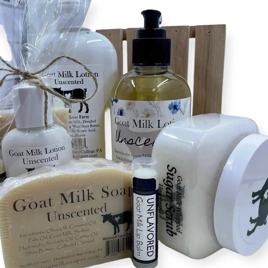 Unscented-Goat-Milk-Soap-Skin-Care Whitetail Lane Farm Goat Milk Soap