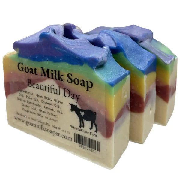 Beautiful Day Goats Milk Soap from Whitetail Lane Farm Goat Milk Soap