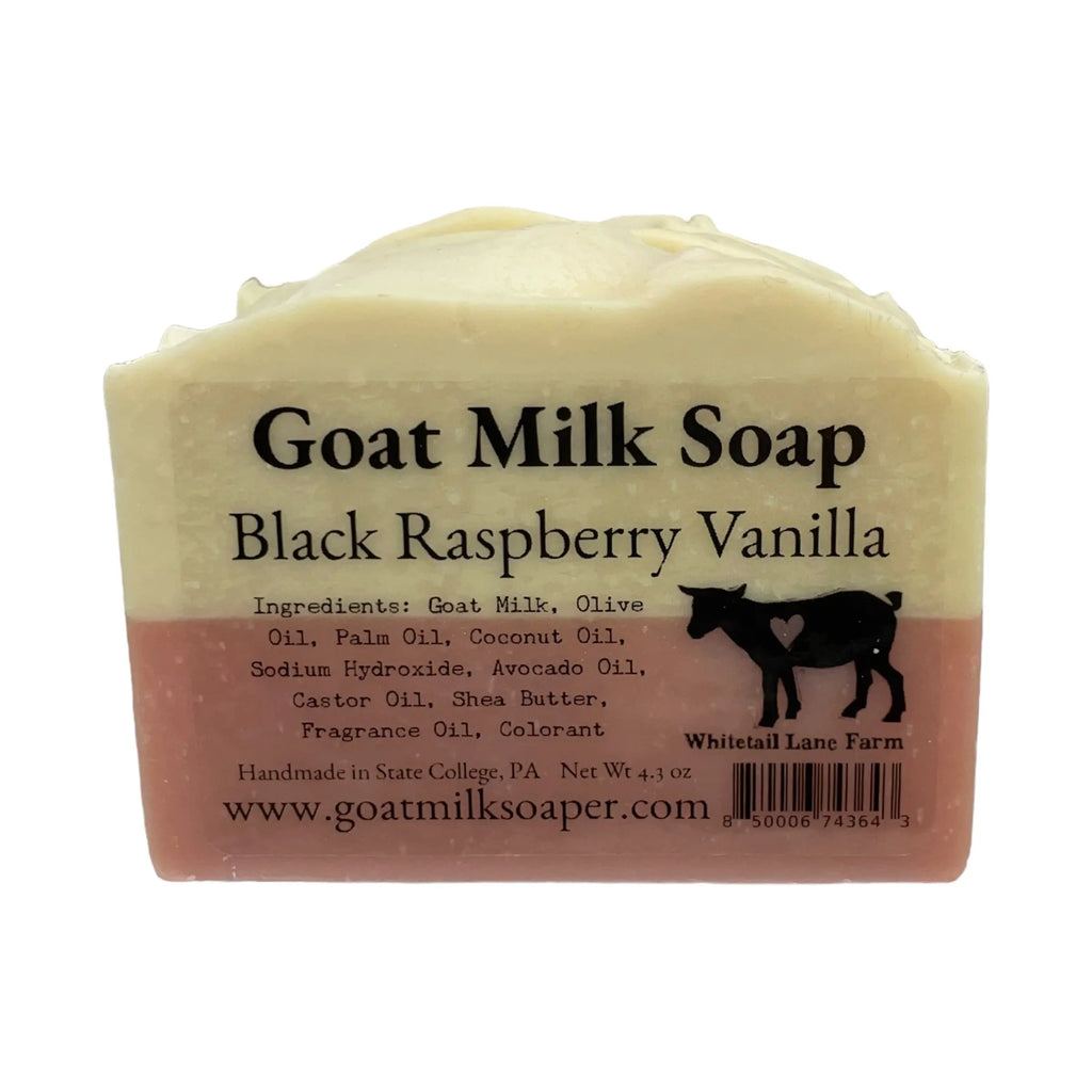 Black Raspberry Vanilla Goats Milk Soap from Whitetail Lane Farm Goat Milk Soap