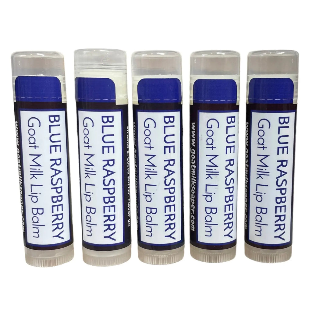 Blue Raspberry Goat Milk Lip Balm from Whitetail Lane Farm Goat Milk Soap