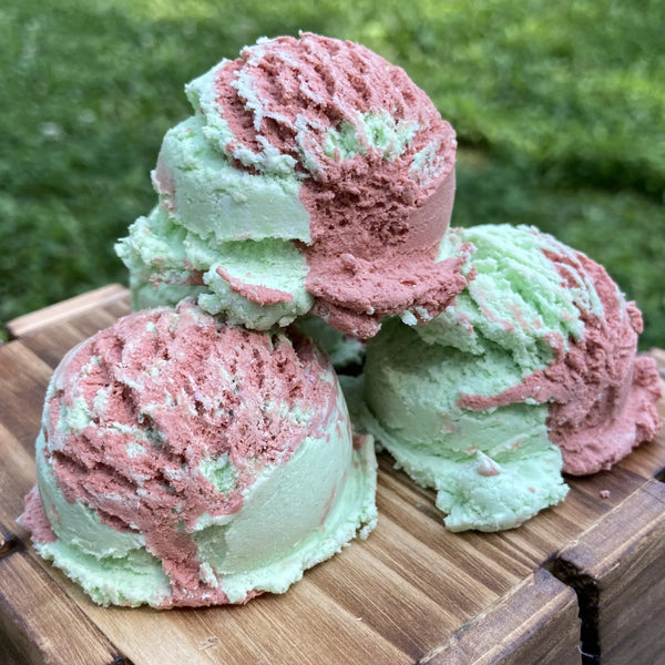 Bubble Bars - Bubble Scoops - Solid Bubble Bath WATERMELON