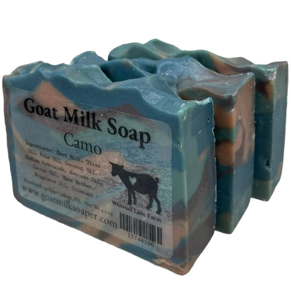 Camo Goats Milk Soap from Whitetail Lane Farm Goat Milk Soap