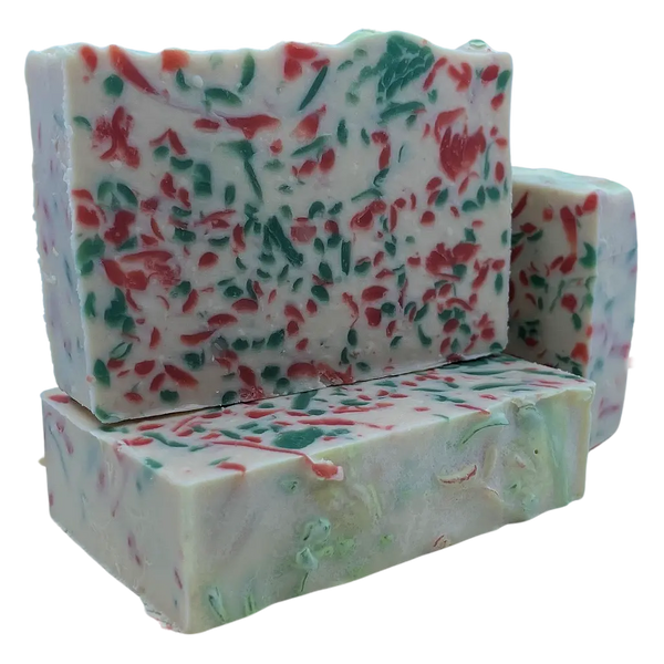 Christmas Mint Goat Milk Soap from Whitetail Lane Farm Goat Milk Soap