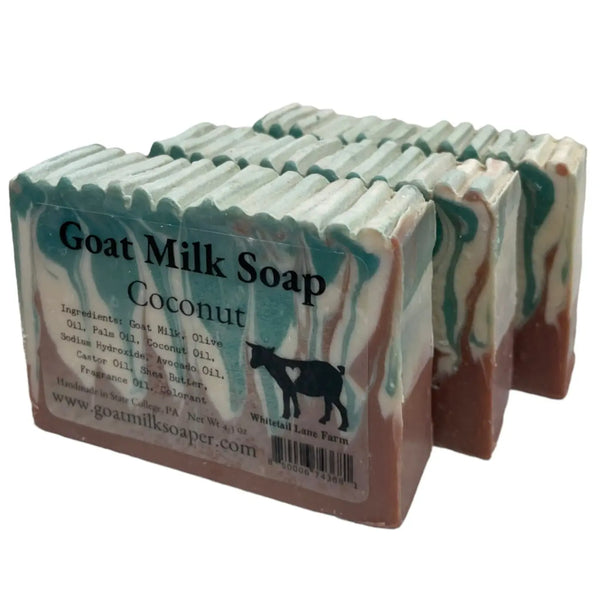 Coconut Goat Milk Soap from Whitetail Lane Farm Goat Milk Soap