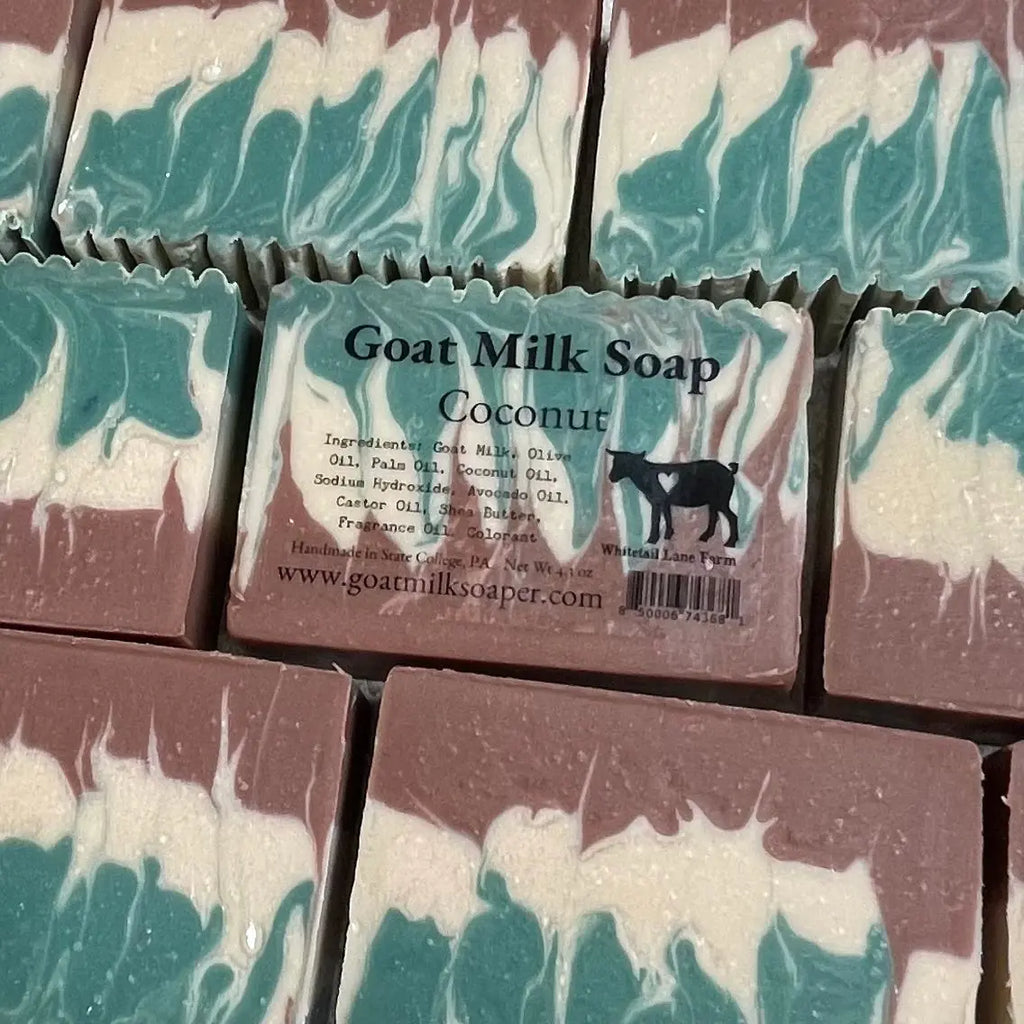 Coconut Goat Milk Soap from Whitetail Lane Farm Goat Milk Soap