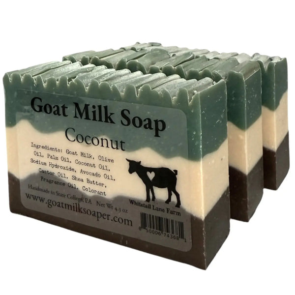 Coconut Goat Milk Soap from Whitetail Lane Farm Goat Milk Soap
