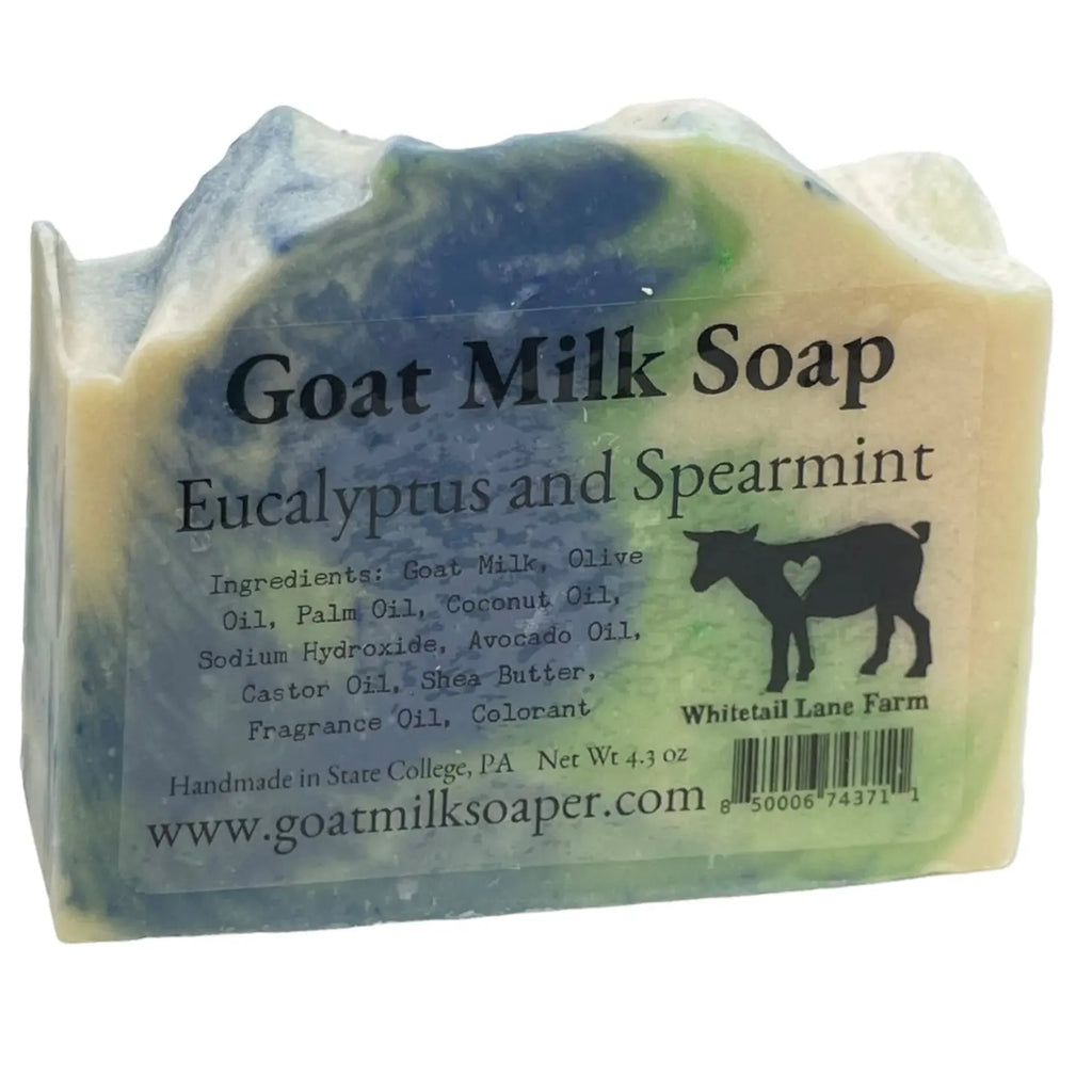 Eucalyptus & Spearmint Goat Milk Soap from Whitetail Lane Farm Goat Milk Soap