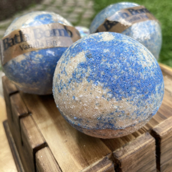 Bath Bomb - Goat Milk Bath Bomb - VANILLA FIG