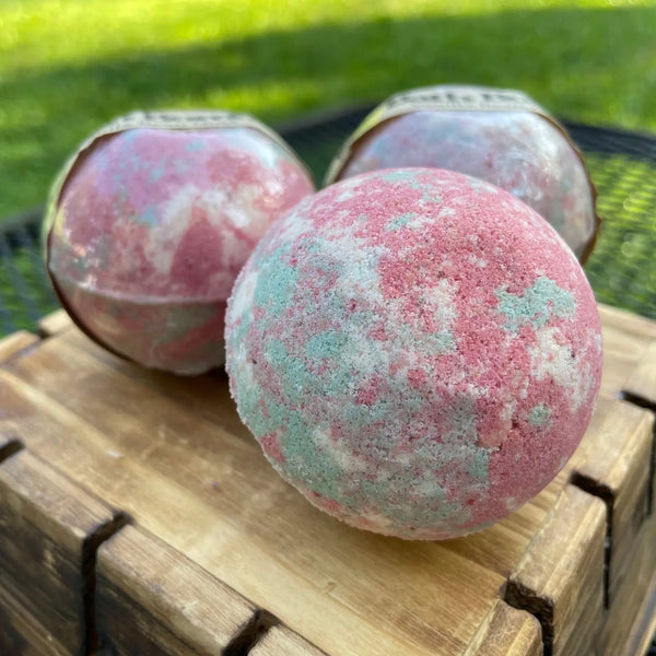Goat Milk Bath Bomb - Vanilla Bean Noel from Whitetail Lane Farm Goat Milk Soap