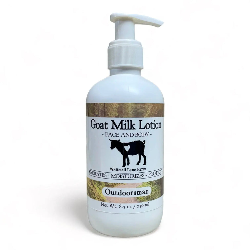 Goat Milk Lotion - Outdoorsman from Whitetail Lane Farm Goat Milk Soap