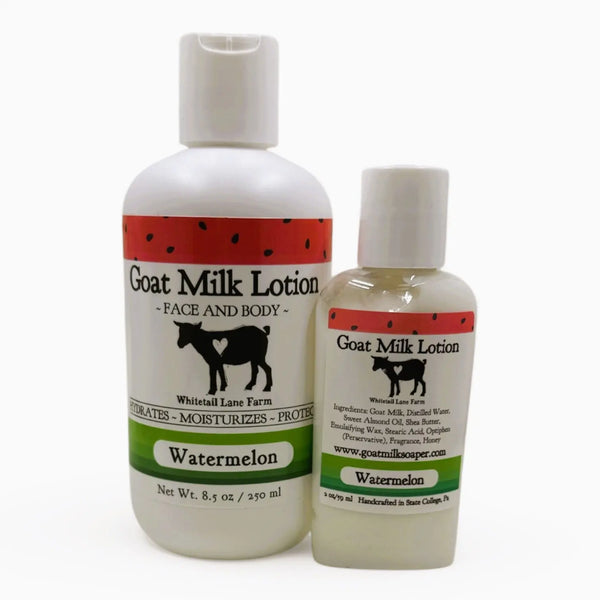 Goat Milk Lotion - Watermelon from Whitetail Lane Farm Goat Milk Soap