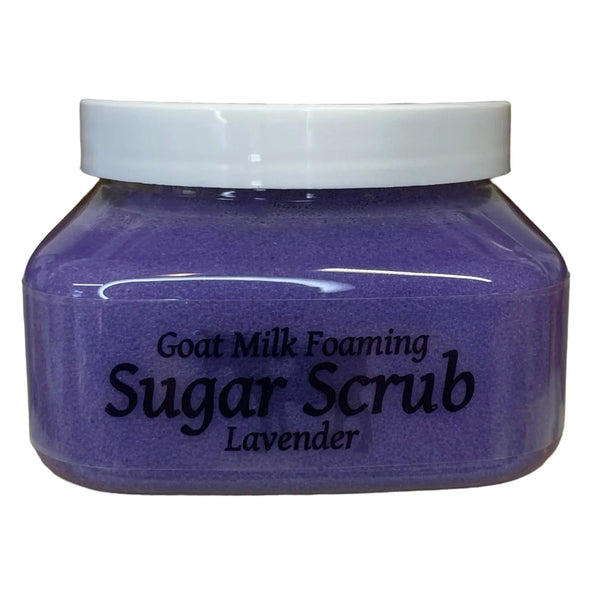 Lavender Goat Milk Sugar Scrub from Whitetail Lane Farm Goat Milk Soap