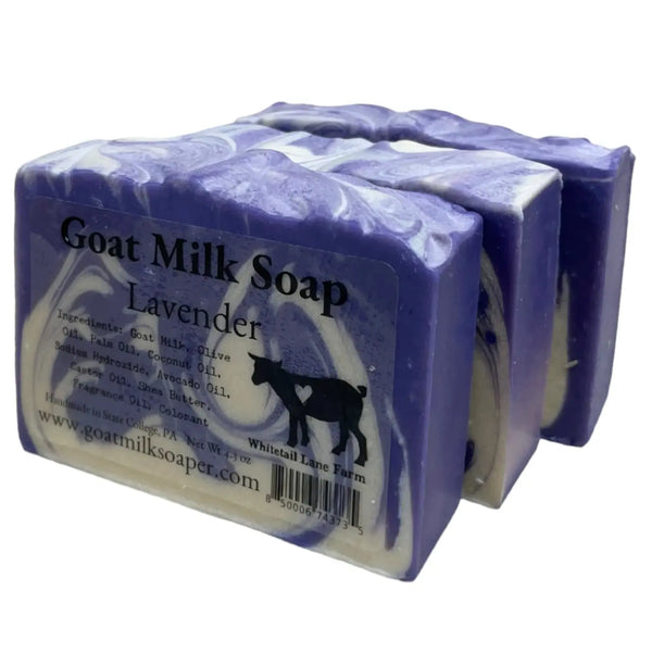 Lavender Goats Milk Soap from Whitetail Lane Farm Goat Milk Soap