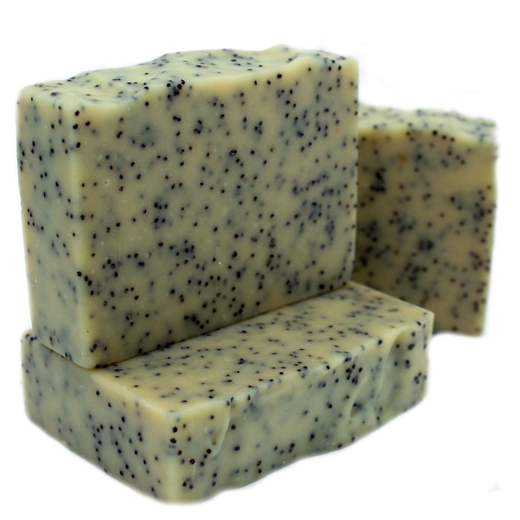 Lemongrass Sage Goats Milk Soap freeshipping - Whitetail Lane Farm Goat Milk Soap Exfoliating 