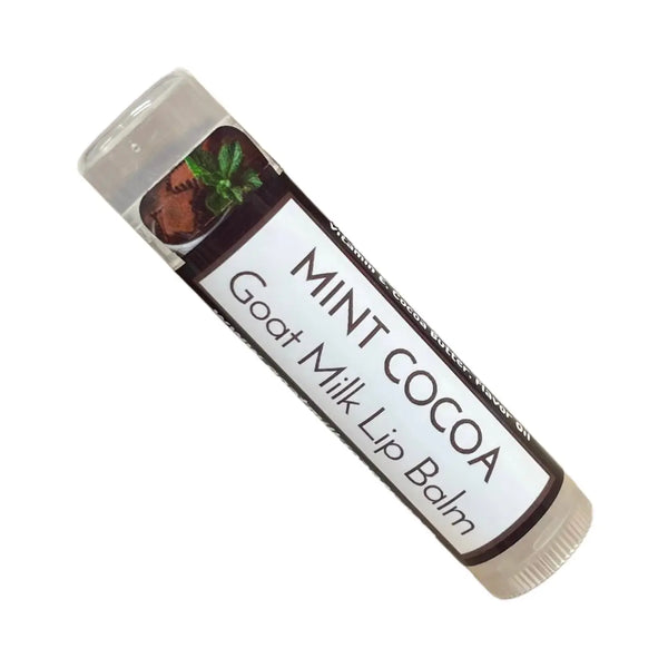 Mint Cocoa Goat Milk Lip Balm from Whitetail Lane Farm Goat Milk Soap