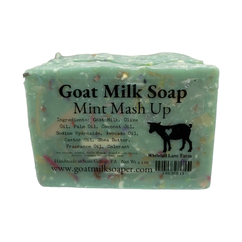 Mint Mash Up Goat Milk Soap from Whitetail Lane Farm Goat Milk Soap