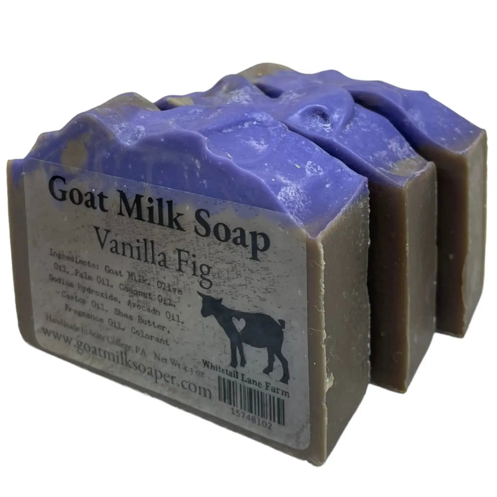 Vanilla Fig Goats Milk Soap from Whitetail Lane Farm Goat Milk Soap