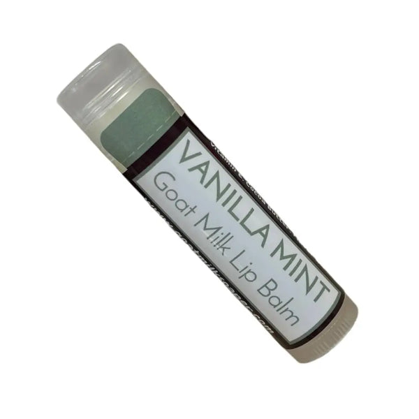 Vanilla Mint Goat Milk Lip Balm from Whitetail Lane Farm Goat Milk Soap