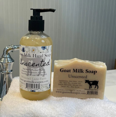 Unscented-Goat-Milk-Soap-Skin-Care Whitetail Lane Farm Goat Milk Soap