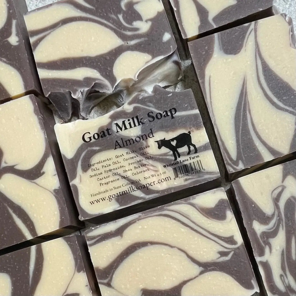 Almond Goat Milk Soap from Whitetail Lane Farm Goat Milk Soap