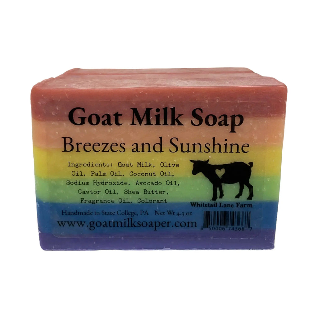Breezes and Sunshine Goat Milk Soap from Whitetail Lane Farm Goat Milk Soap