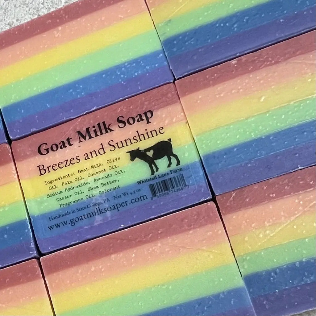 Breezes and Sunshine Goat Milk Soap from Whitetail Lane Farm Goat Milk Soap