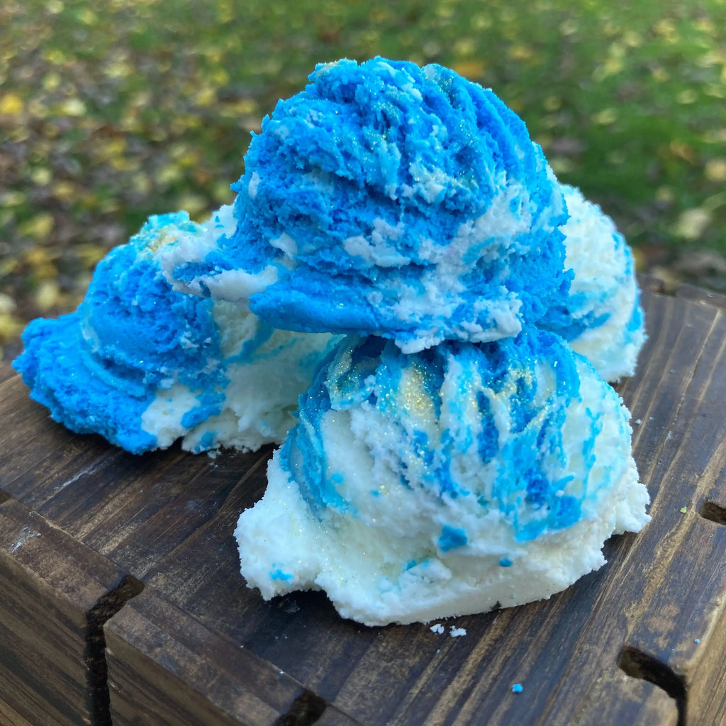 Bubble Bars - Bubble Scoops - Solid Bubble Bath SNOWFLAKE AND CITRUS
