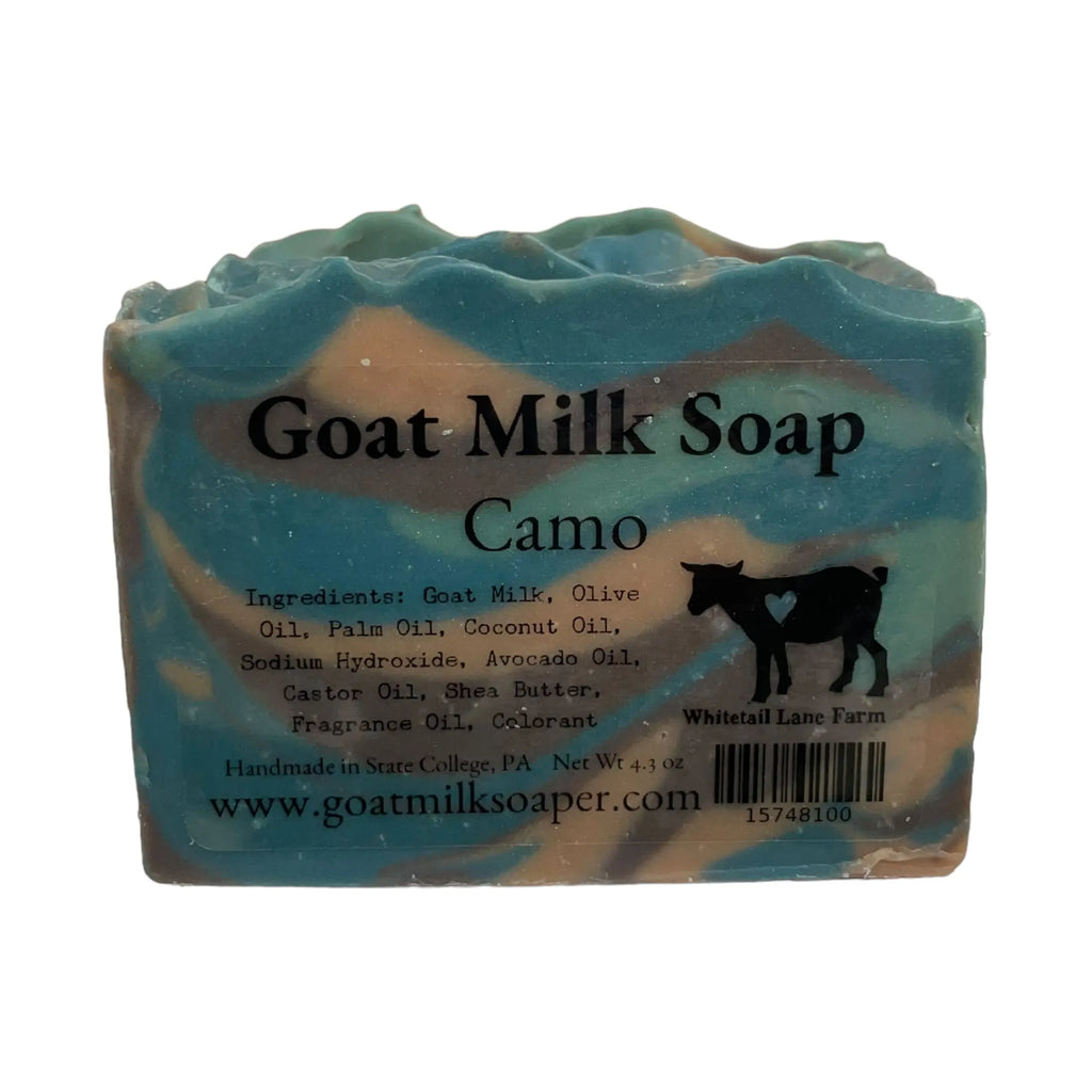 Camo Goats Milk Soap from Whitetail Lane Farm Goat Milk Soap