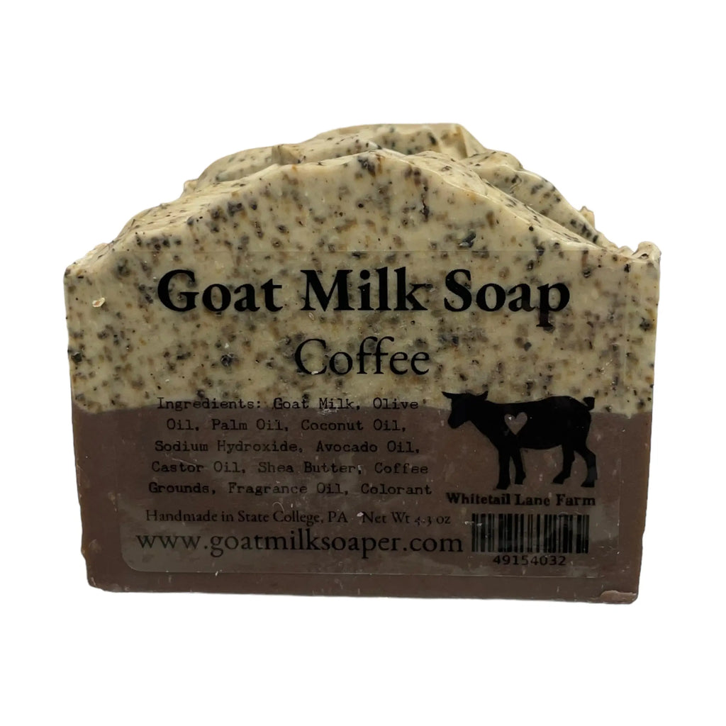 Coffee Goat Milk Soap from Whitetail Lane Farm Goat Milk Soap