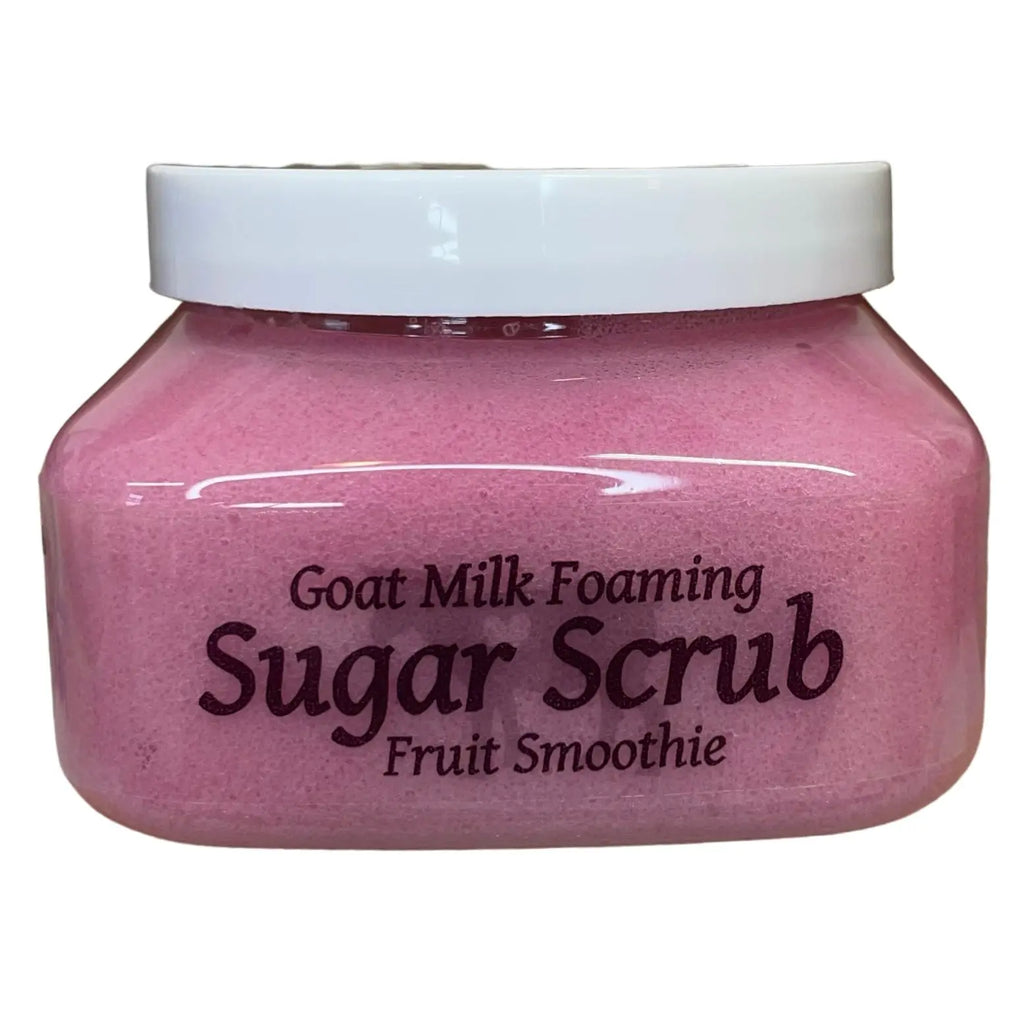 Fruit Smoothie Goat Milk Sugar Scrub from Whitetail Lane Farm Goat Milk Soap