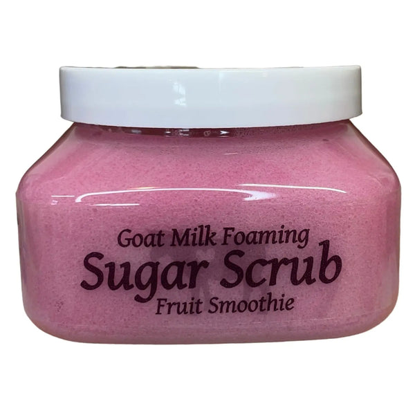Goat Milk Foaming Whipped Sugar Scrub Whitetail Lane Farm Goat Milk Soap