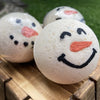 Bath Bomb - Goat Milk Bath Bomb - SNOWMAN