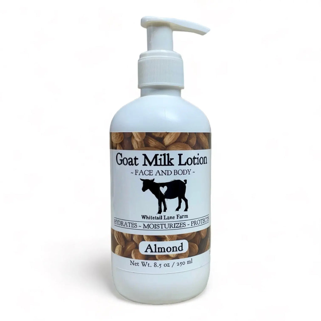 Goat Milk Lotion - Almond from Whitetail Lane Farm Goat Milk Soap