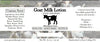 Goat Milk Lotion Custom Scents from Whitetail Lane Farm Goat Milk Soap