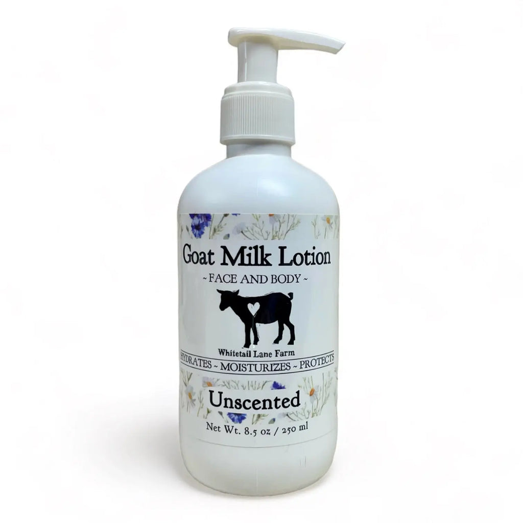 Goat Milk Lotion Unscented from Whitetail Lane Farm Goat Milk Soap