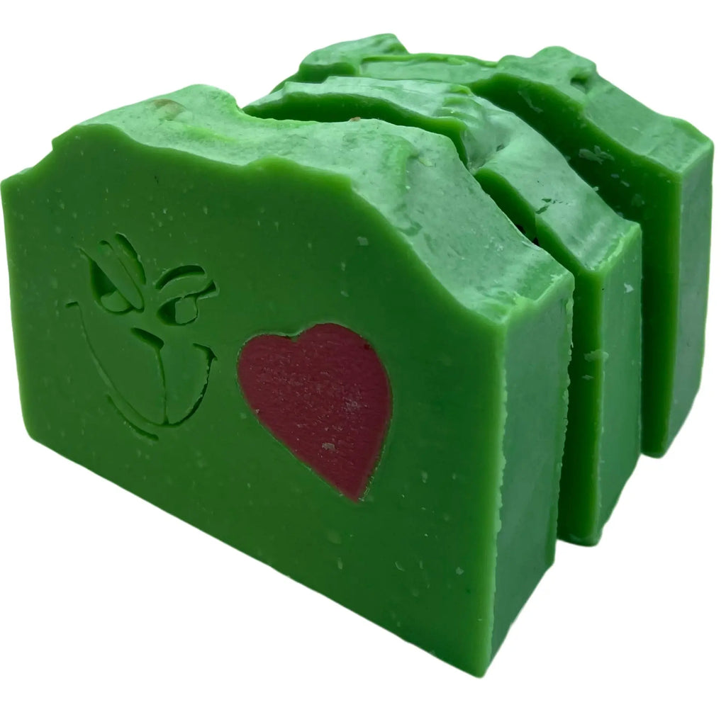 Grinch Goat Milk Soap from Whitetail Lane Farm Goat Milk Soap