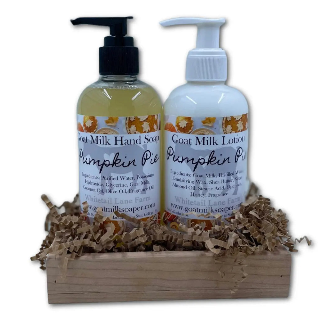 Hand Soap And Lotion Gift Set - Pumpkin Pie