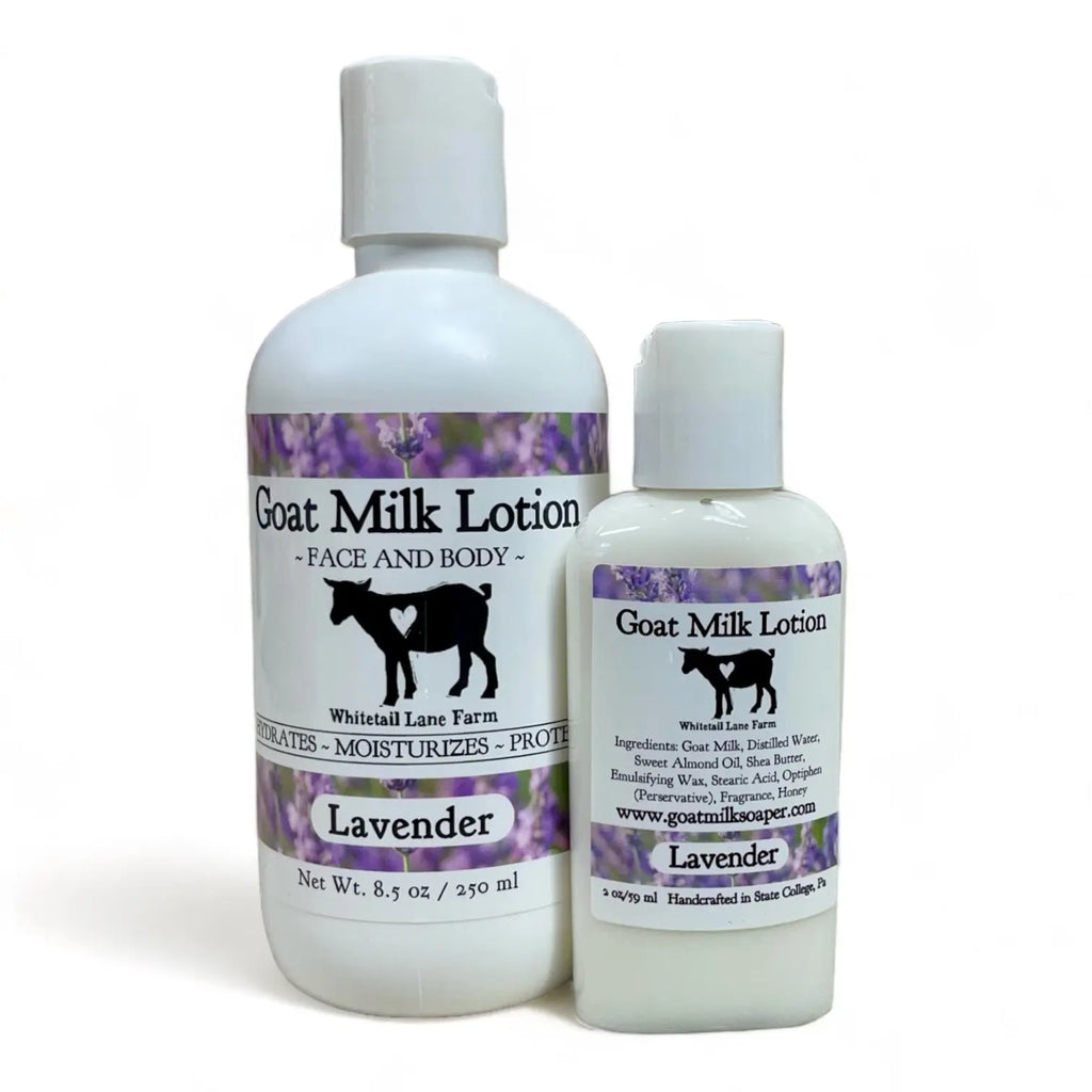 Lavender Goat Milk Lotion - 2 ounce Travel Bottle