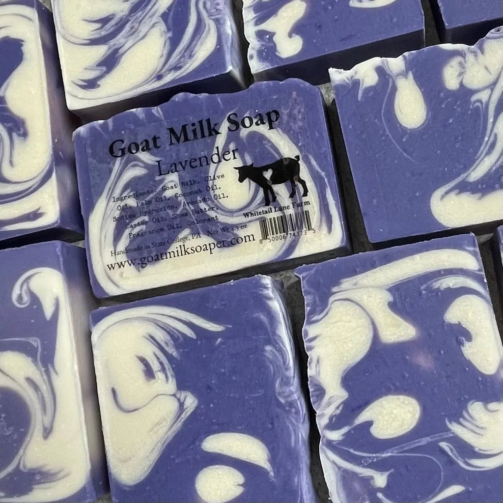Lavender Goats Milk Soap from Whitetail Lane Farm Goat Milk Soap