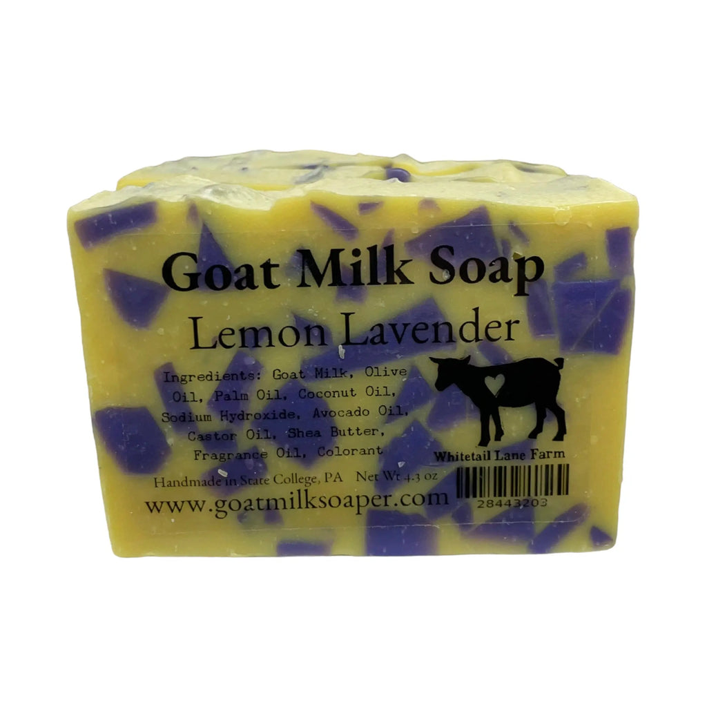 Lemon Lavender Goat Milk Soap from Whitetail Lane Farm Goat Milk Soap