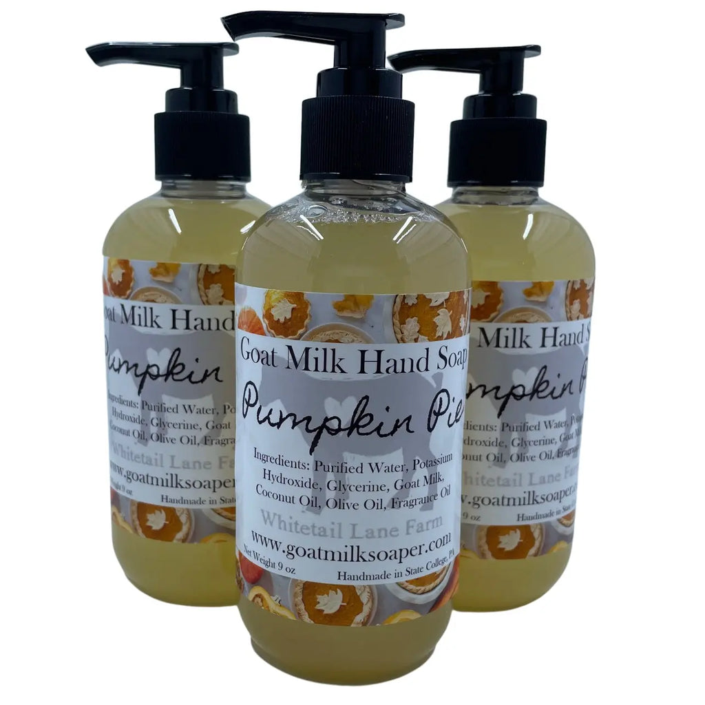 Liquid Soap - Liquid Goat Milk Hand Soap Pumpkin Pie
