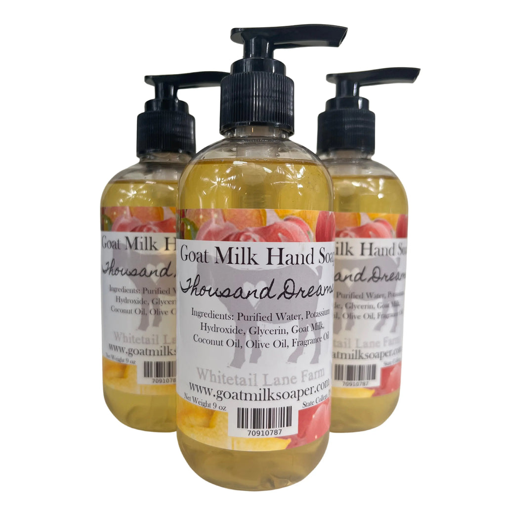 Liquid Soap - Liquid Goat Milk Hand Soap Thousand Dreams