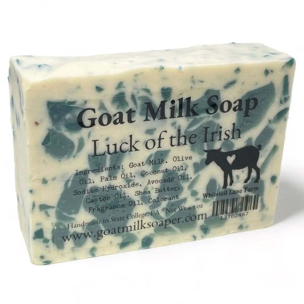 Luck of the Irish Goats Milk Soap from Whitetail Lane Farm Goat Milk Soap