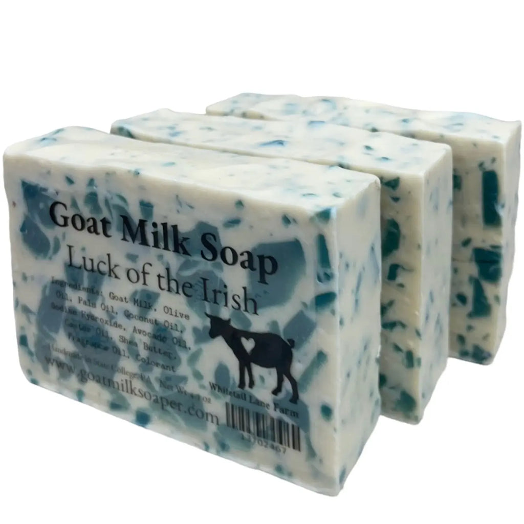 Luck of the Irish Goats Milk Soap from Whitetail Lane Farm Goat Milk Soap