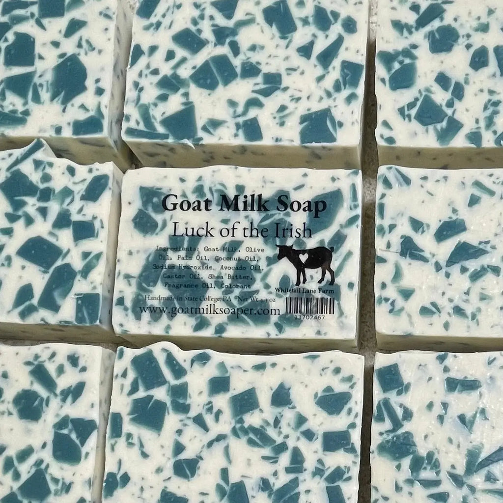 Luck of the Irish Goats Milk Soap from Whitetail Lane Farm Goat Milk Soap