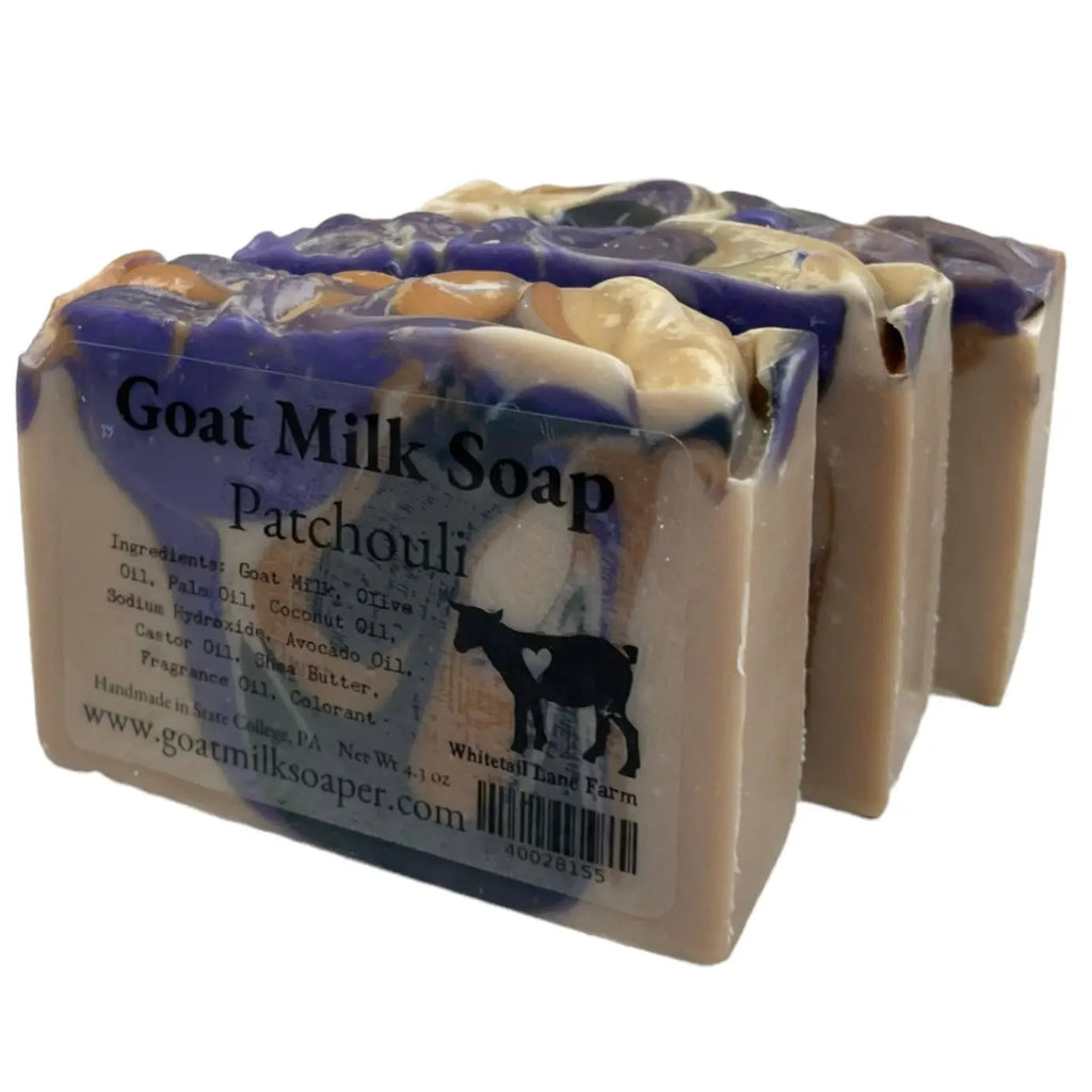 Patchouli Goat Milk Soap from Whitetail Lane Farm Goat Milk Soap