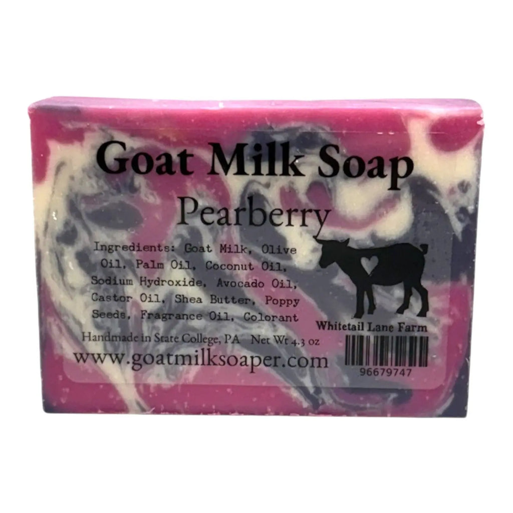Pearberry Goat Milk Soap from Whitetail Lane Farm Goat Milk Soap