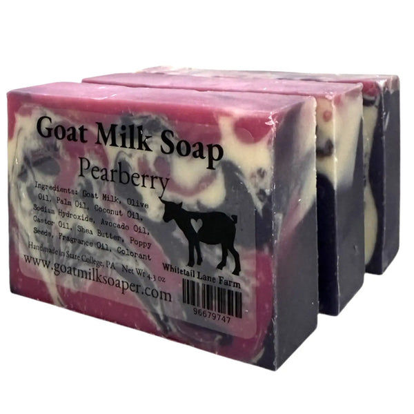 Pearberry Goat Milk Soap from Whitetail Lane Farm Goat Milk Soap