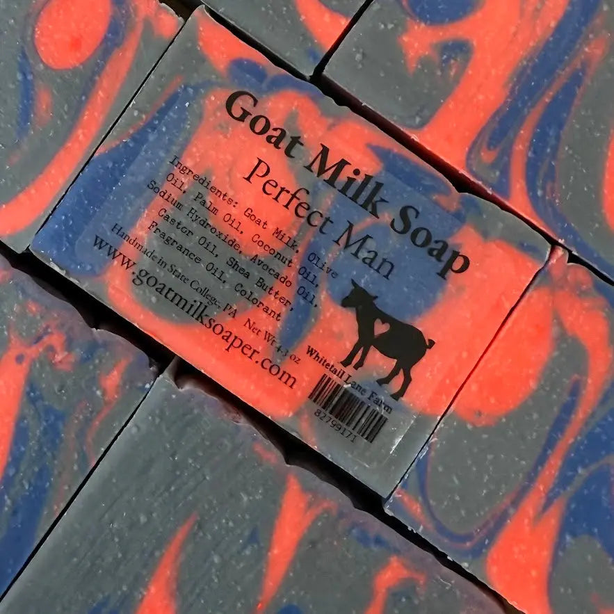 Perfect Man Goat Milk Soap from Whitetail Lane Farm Goat Milk Soap